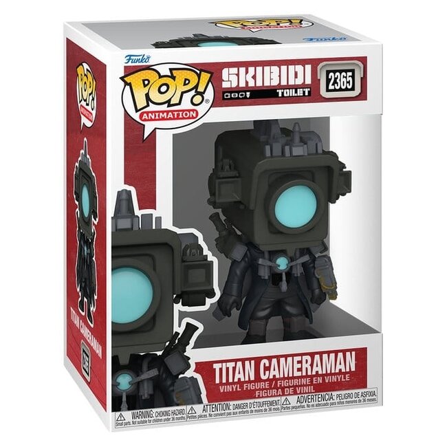 Skibidi Toilet POP! Rocks Vinylfigur Titan Cameraman 9 cm