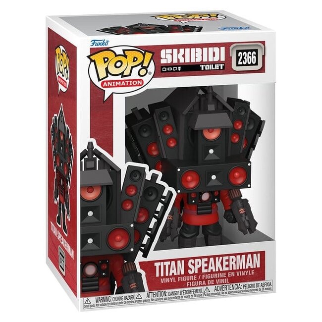 Skibidi Toilet POP! Rocks Vinylfigur Titan Speakerman 9 cm