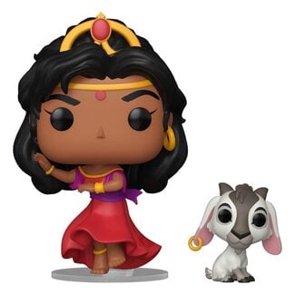 Funko Der Glöckner von Notre Dame POP! Vinylfigur Esmeralda & Djali 9 cm
