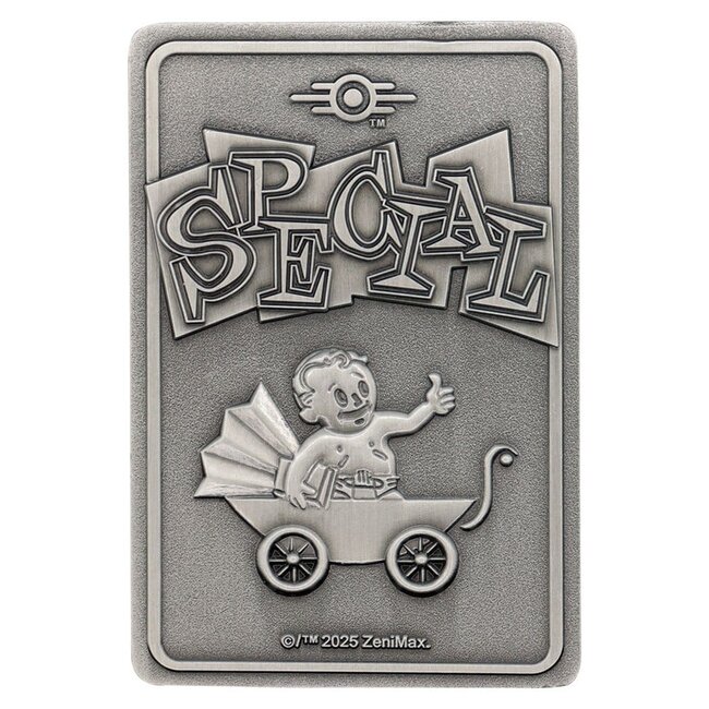 Fallout Ingots with Album S.P.E.C.I.A.L. Perk Card Collector’s Album