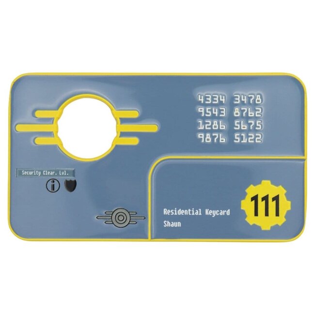 Fallout Replica Security Keycard Vault 111 Limited Edition 11 cm