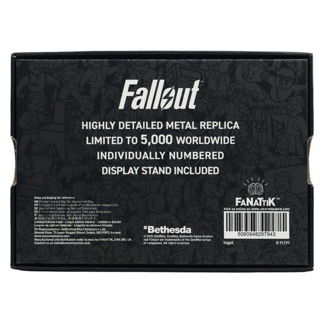 Fallout-Replika-Sicherheitsschlüsselkarte Tresor 111, limitierte Auflage, 11 cm
