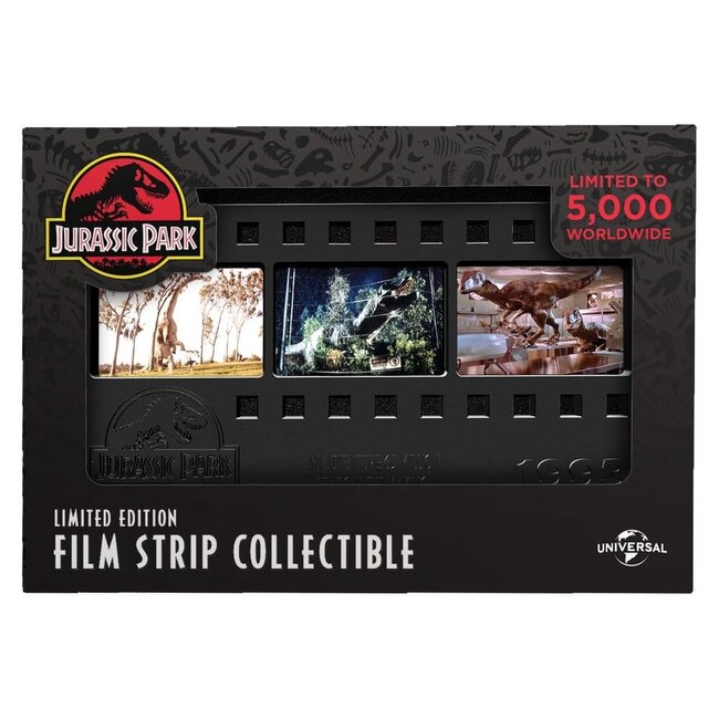 Jurassic Park Ingot Metal Film Strip Collectible 12 cm