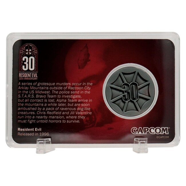 Resident Evil Collectable Coin 30th Anniversary