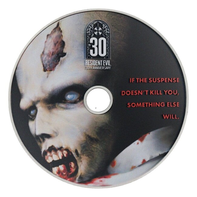 FaNaTtik Resident Evil Replica CD-ROM 30th Anniversary Limited Edition 11 cm