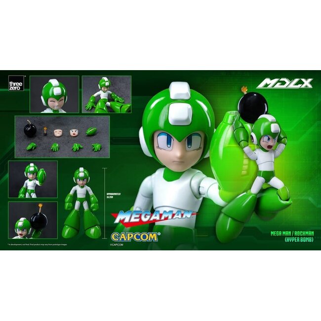 Mega Man MDLX Actionfigur Mega Man / Rockman (Hyper Bomb) 10 cm