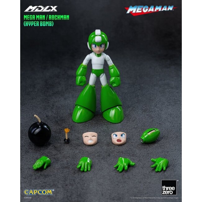 Mega Man MDLX Actionfigur Mega Man / Rockman (Hyper Bomb) 10 cm