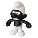Medicom The Smurfs UDF Mini Figure Black Smurf 8 cm