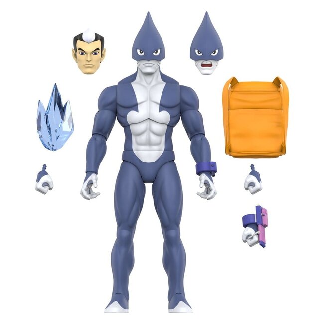 Super7 TigerSharks Ultimates Wave 01 Actionfigur Mako (Hybrid) 18 cm