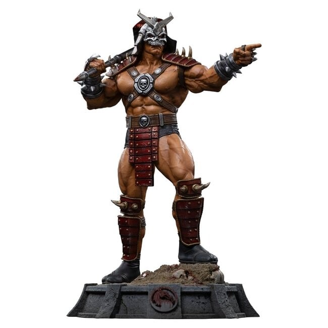 Iron Studios Mortal Kombat Art Scale Statue 1/10 Shao Khan 26 cm