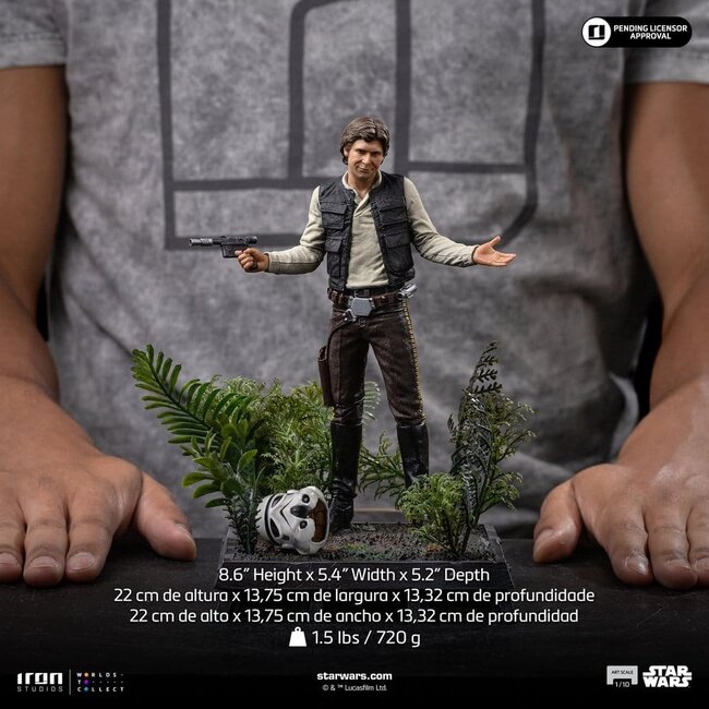 Star Wars Art Scale Statue 1/10 Han Solo (Episode VI) 22 cm