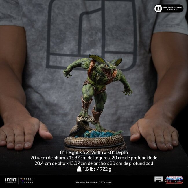 Masters of the Universe Art Scale Statue 1/10 Kobra Khan 20 cm