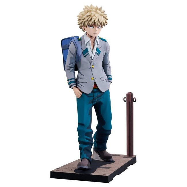 Tomy My Hero Academia PVC-Figur 1/8 Katsuki Bakugo UA High School Uniform 2Dimensioning Version 23 cm