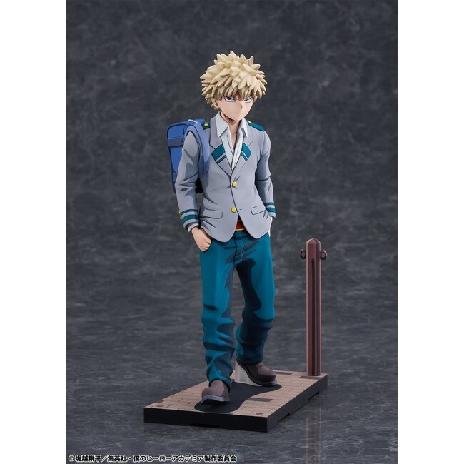 My Hero Academia PVC Figure 1/8 Katsuki Bakugo U.A. High School Uniform 2Dimensioning version 23 cm