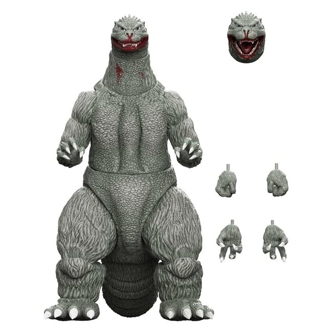 Godzilla (1989) Toho Ultimates Actionfigur – Godzilla (Greyscale-Comic – Durstig nach Blut) 24 cm