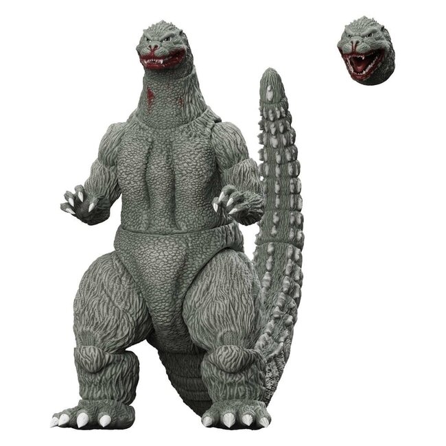 Godzilla (1989) Toho Ultimates Action Figure - Godzilla (Greyscale Comic Book - Thirsty for Blood) 24 cm