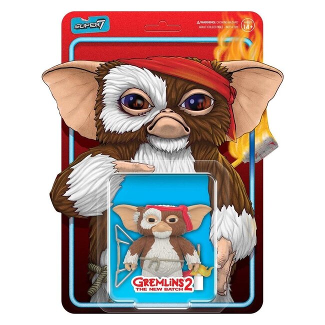 Gremlins ReAction Action Figure Gizmo (Battle Ready Character Card) 23 cm