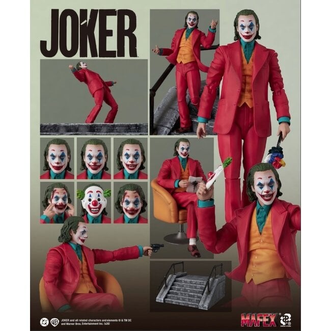 Joker MAFEX Actionfigur Der Joker (Joker-Version) 15 cm