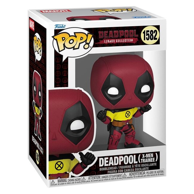 Deadpool 2 POP! Vinylfigur Deadpool mit X-Men-Shirt, 9 cm