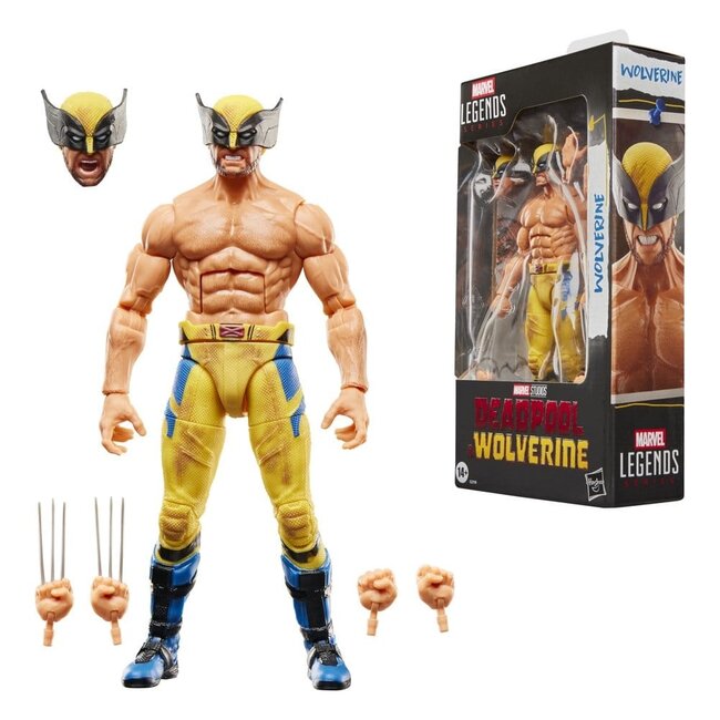 Hasbro Deadpool & Wolverine Marvel Legends Actionfigur Wolverine 15 cm