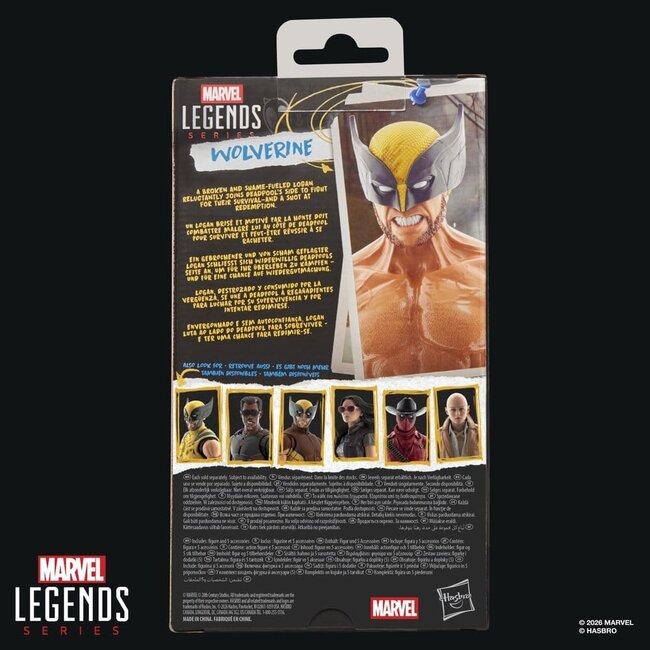 Deadpool & Wolverine Marvel Legends Actionfigur Wolverine 15 cm