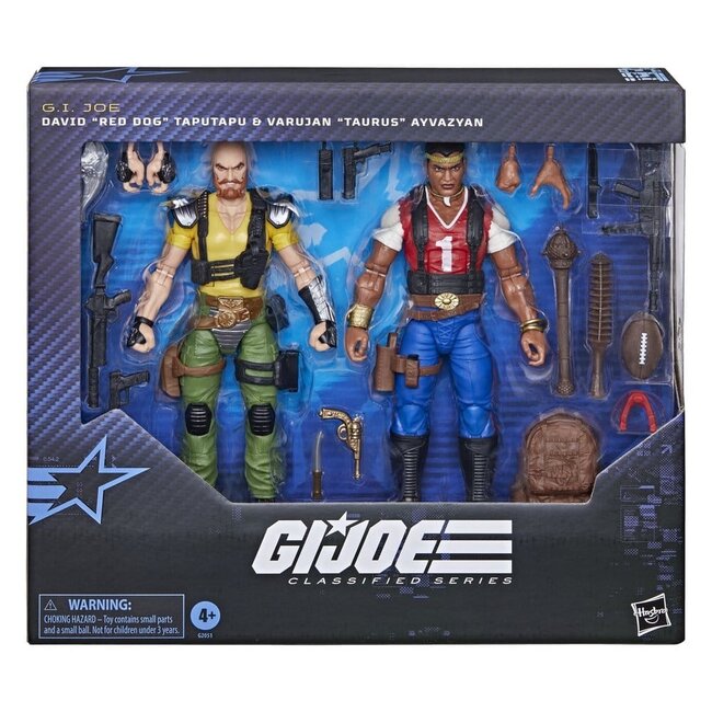 GI Joe Classified Series Actionfiguren-Doppelpack #193 David „Red Dog“ Taputapu & Varujan „Taurus“ Ayvazyan 15 cm