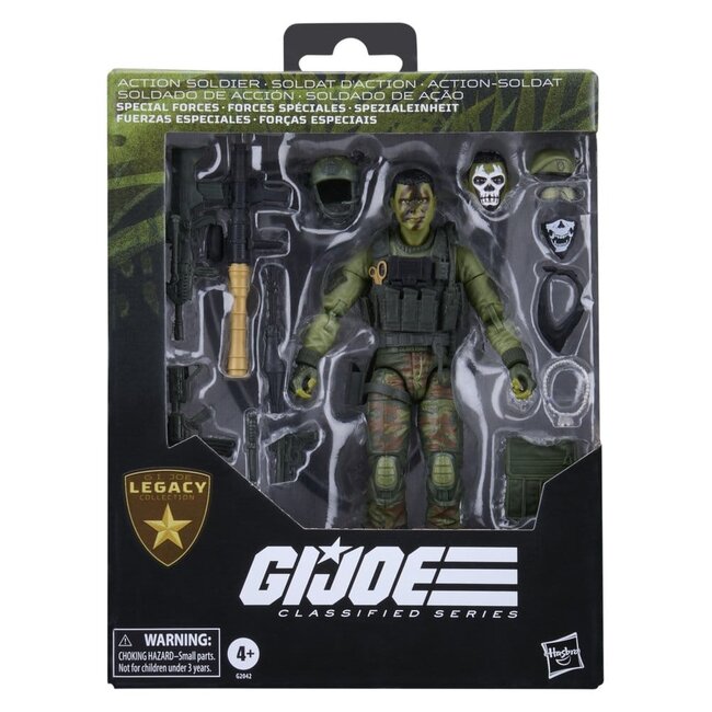G.I. Joe Classified Series Legacy Collection Action Figure Action Soldier - Special Forces 15 cm