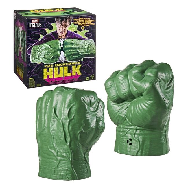 Die unglaublichen Hulk Marvel Legends Premium Rollenspielfäuste