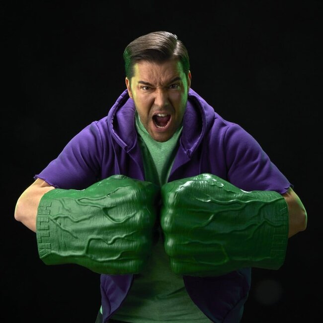 The Incredible Hulk Marvel Legends Premium Roleplay Fists