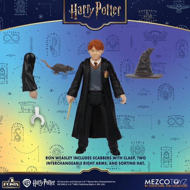 Harry Potter: 5 Punkte Harry Potter Serie 1 Af Set (4)