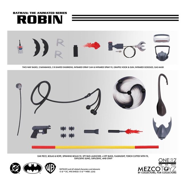 Batman: Die Zeichentrickserie One:12 Collective Actionfigur 1/12 Robin 17 cm