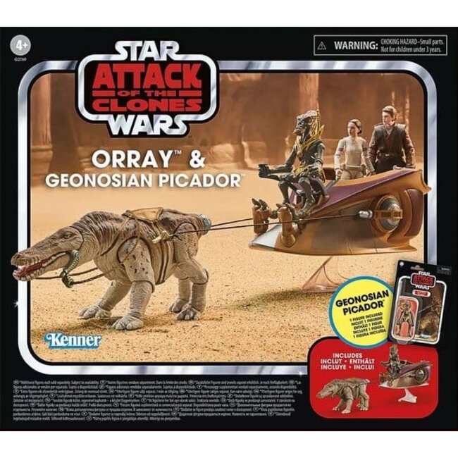 Hasbro Star Wars Episode II Vintage Collection Action Figure 2-Pack Orray & Geonosian Picador 10 cm