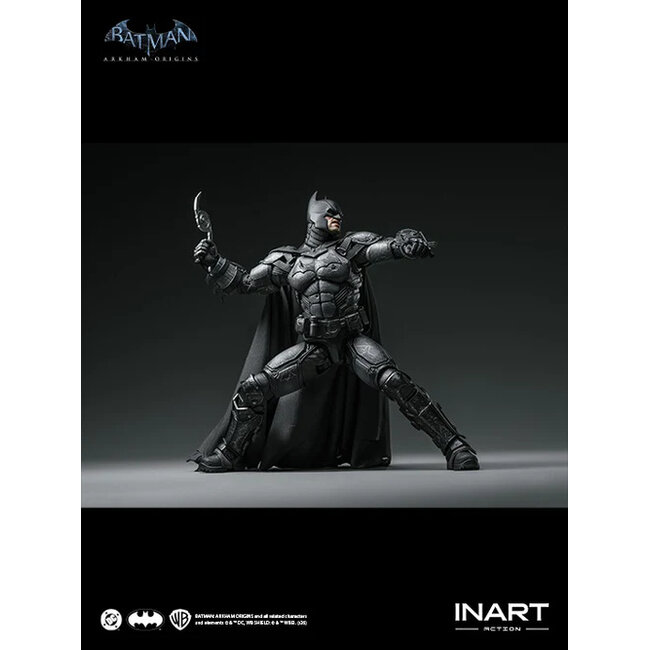 Batman Arkham Origins Batman Battle Damaged Ver 1/12 Action Figure