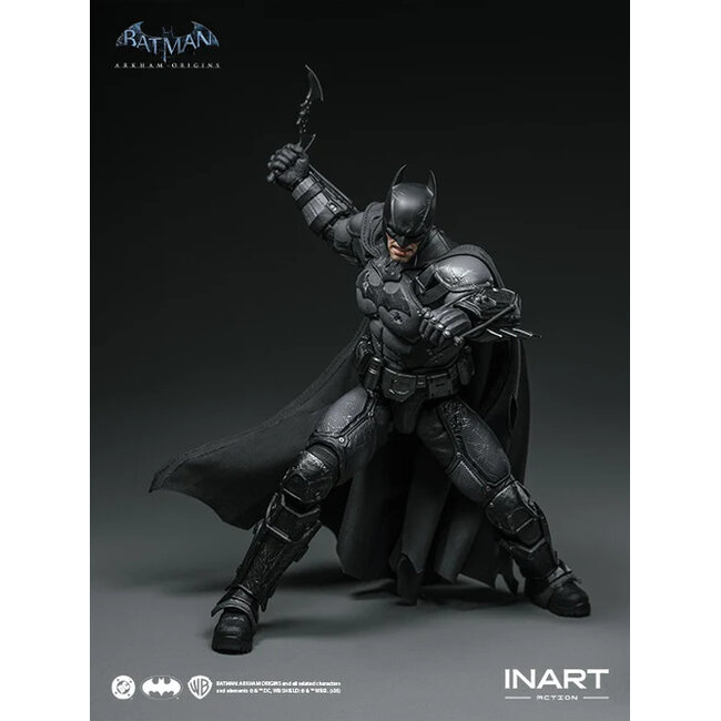 Batman Arkham Origins Batman Battle Damaged Ver 1/12 Action Figure