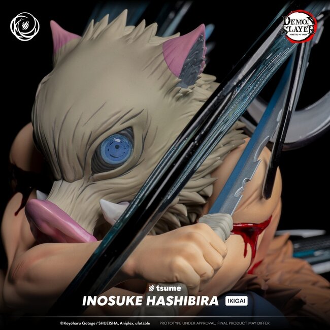 Demon Slayer Ikigai Statue 1/6 Inosuke Hashibira 42 cm