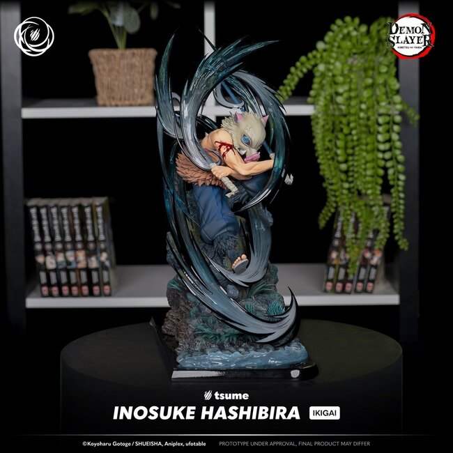 Demon Slayer Ikigai Statue 1/6 Inosuke Hashibira 42 cm