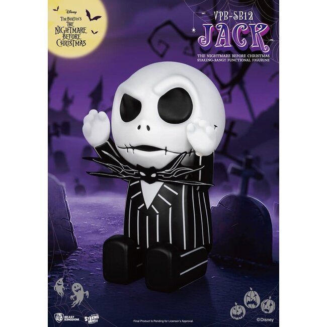 The Nightmare Before Christmas syaking-bang Figure Bank Jack 47 cm