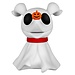 Beast Kingdom Toys Nightmare Before Christmas Spardose in Handflächengröße Zero 11 cm