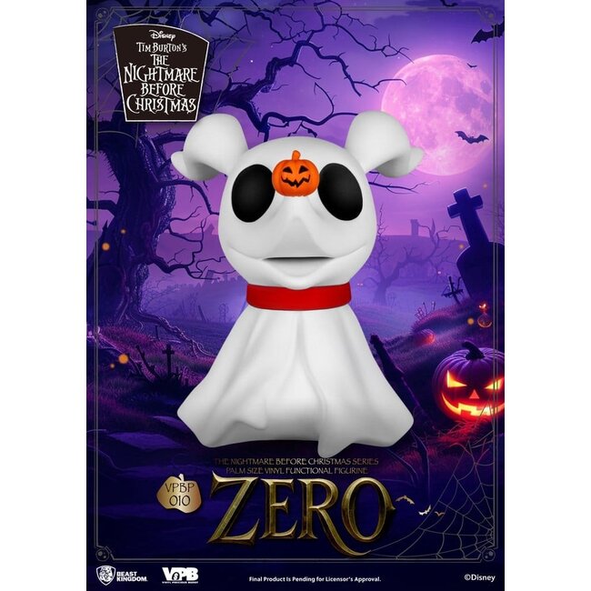 Nightmare Before Christmas Spardose in Handflächengröße Zero 11 cm