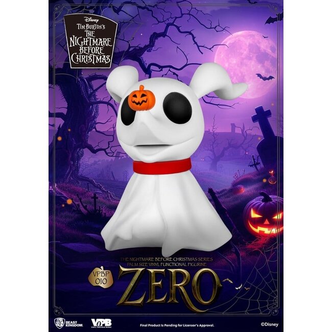 Nightmare Before Christmas Spardose in Handflächengröße Zero 11 cm