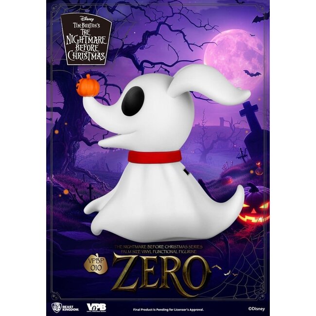 The Nightmare Before Christmas Palm Size Figure Bank Zero 11 cm