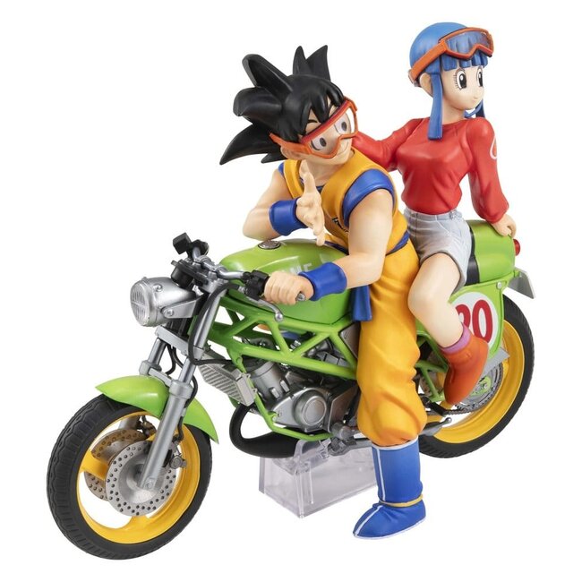 Dragon Ball Z Desktop Real McCoy PVC Figure 05 Son Goku & Chichi Limited Repeat Ver. 15 cm