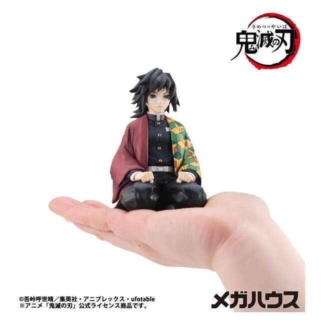 Demon Slayer: Kimetsu no Yaiba GEM-serie PVC-figuur Giyu-san Palmgrootte 9 cm (herhaling)