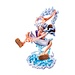 Megahouse One Piece Portrait.Of.Pirates PVC-Figur „Evolutionsgeschichte“ Monkey D. Luffy „Gear Fifth“ 26 cm