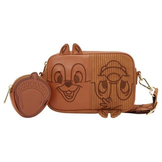 Loungefly Chip 'n Dale: Rescue Rangers by Loungefly Sling Bag with Coin Purse Corduroy
