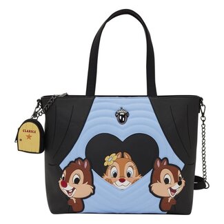 Loungefly Chip 'n Dale: Rescue Rangers by Loungefly Tote Bag with Coin Purse Two Chips & a Miss
