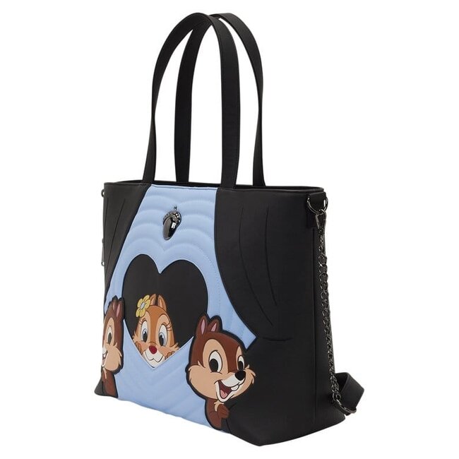 Chip 'n Dale: Rescue Rangers by Loungefly Tote Bag with Coin Purse Two Chips & a Miss