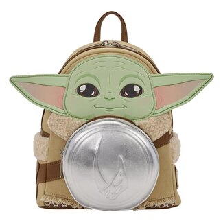 Loungefly Star Wars: The Mandalorian von Loungefly Mini-Rucksack von Grogu & Anzellan