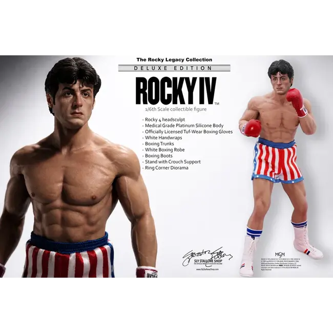 Rocky 4 Deluxe Edition 1/6 Scale Action Figure 30 cm