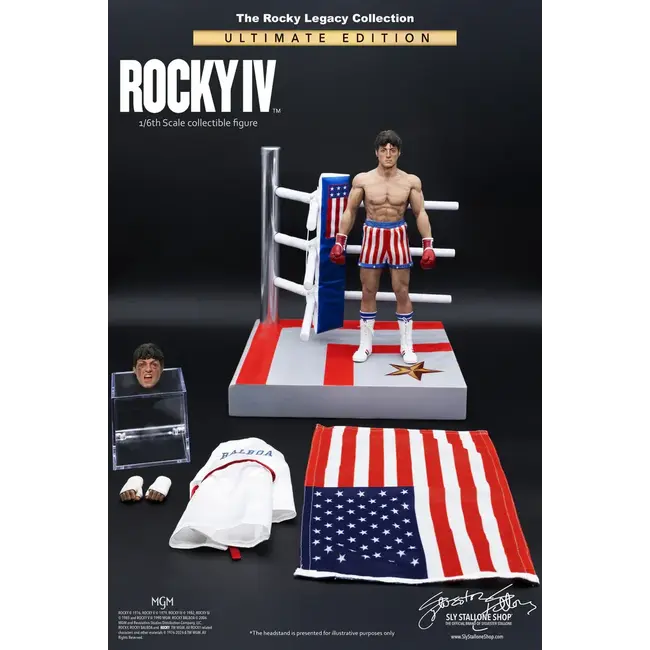 Rocky 4 Ultimate Edition Actionfigur im Maßstab 1:6, 30 cm